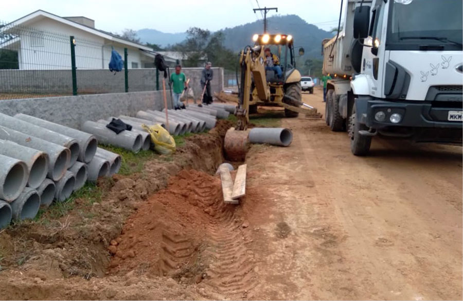 Prefeitura de Rodeio inicia a pavimentação da Rua Paulo Pereira no Bairro Rio Morto Prefeitura de Rodeio inicia a pavimentação da Rua Paulo Pereira no Bairro Rio Morto