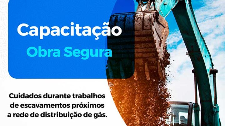Inscrições abertas para capacitação ‘Obra Segura’ da SC Gás em Timbó