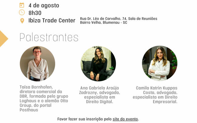 Blumenau terá “Café com e-commerce” para debater desafios e aspectos jurídicos do comércio eletrônico