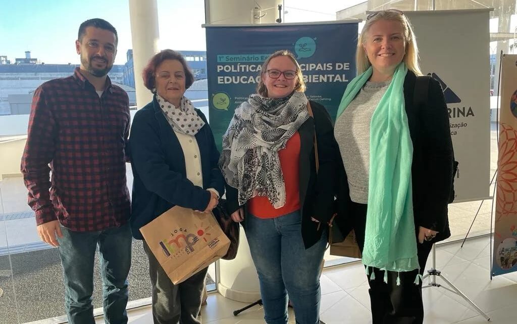 SAMAE, GIEA e Prefeitura de Timbó participam do 1º Seminário Estadual sobre Políticas Municipais de Educação Ambiental