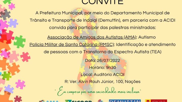 Demuttin promove evento sobre Autismo em parceria com a Polícia Militar