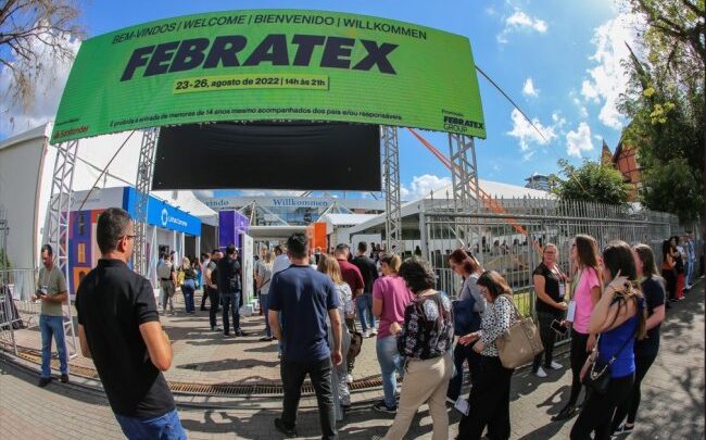 Blumenau – Mais de 45 mil pessoas já passaram pela Febratex