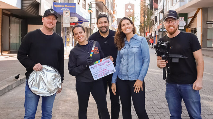 Trilha Filmes lança websérie documental com histórias e curiosidades da Rua XV de Novembro, em Blumenau, neste domingo