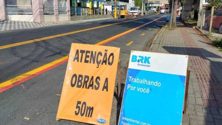 Blumenau – Hermann Huscher e novo trecho da Rua dos Caçadores recebem obras de esgoto a partir desta quarta-feira (31/8)