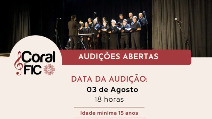 Indaial – Coral da FIC abre novas inscrições para coralistas