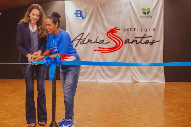 Adria Santos lança instituto e reforça importância do apoio às crianças no esporte
