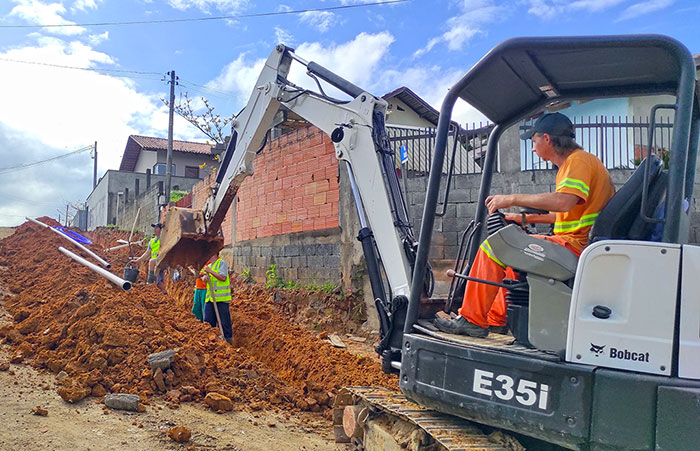 Timbó – Mais água para a Rua Silésia