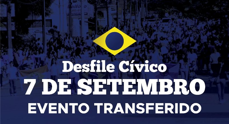 Desfile Cívico de 7 de setembro é transferido de local em Ascurra