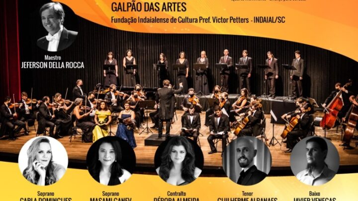 Camerata Florianópolis apresenta Concerto Lírico na próxima sexta-feira, em Indaial