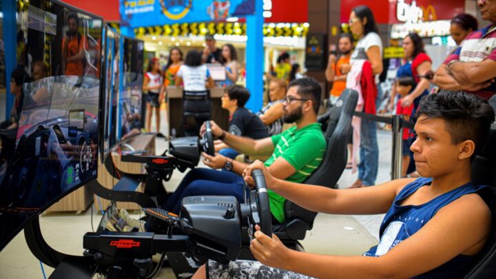 Arena Studio Games traz jogos interativos para o Norte Shopping