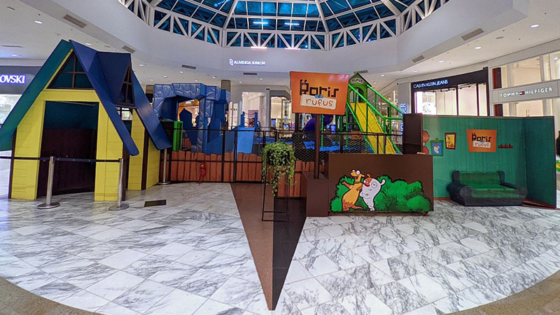 Norte Shopping recebe parque temático inspirado na série Boris e Rufus Norte Shopping recebe parque temático inspirado na série Boris e Rufus