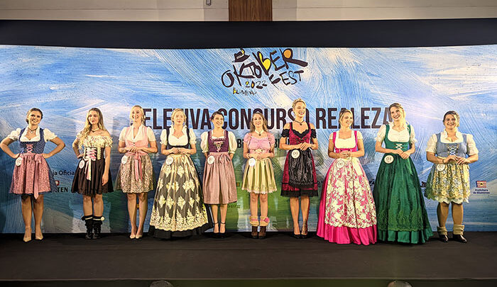 Definidas as 10 finalistas para a realeza da 38ª Oktoberfest