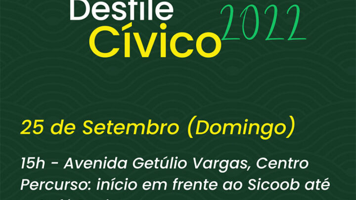Desfile Cívico em comemoração à Independência do Brasil será no dia 25 em Indaial