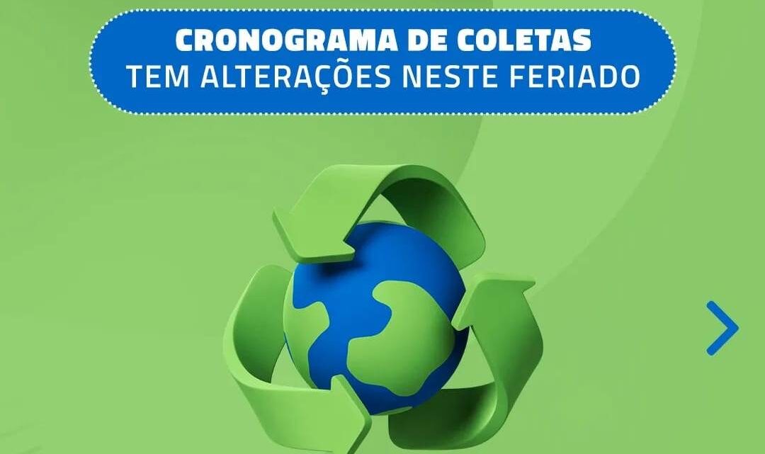 Timbó – Cronograma de Coleta tem alterações dia 12 de outubro Timbó – Cronograma de Coleta tem alterações dia 12 de outubro