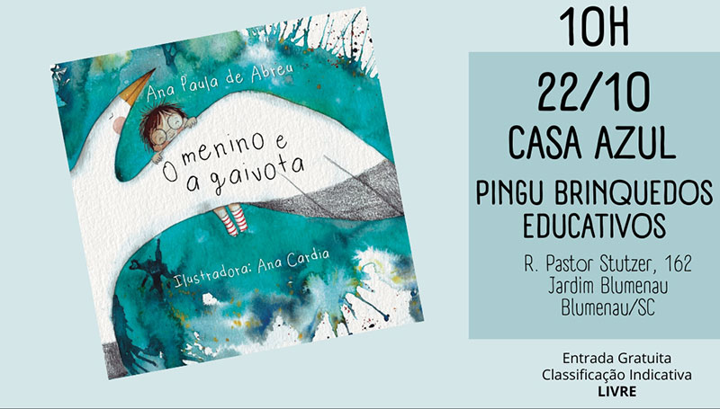 Escritora Ana Paula de Abreu lança livro infantil Escritora Ana Paula de Abreu lança livro infantil