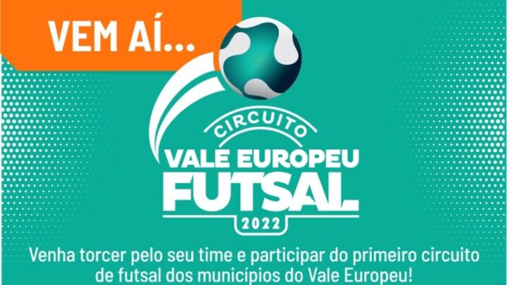 Circuito de futsal reúne equipes dos municípios do Vale Europeu