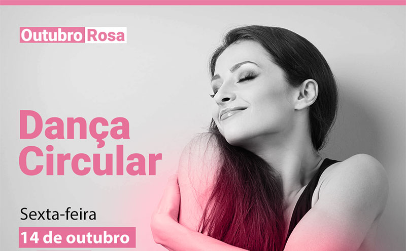 Secretaria de Saúde promove Dança Circular alusiva ao Outubro Rosa