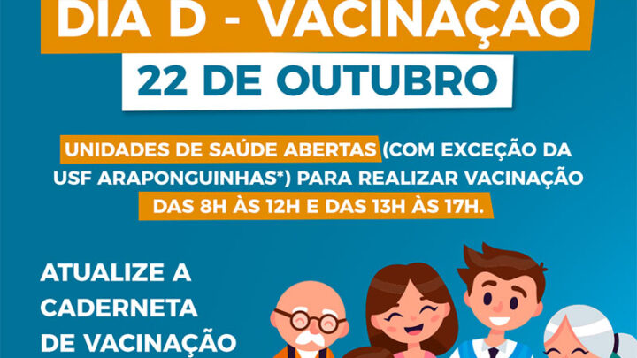 Unidades de Saúde de Timbó abrem neste sábado para realizar exames preventivos e vacinação