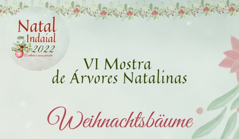 Inscrições abertas para a 6ª Mostra de Árvores Natalinas de Indaial