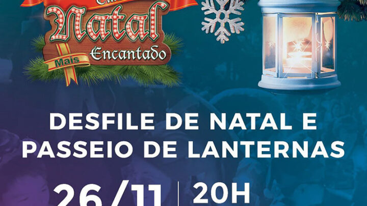 Desfile e Passeio de Lanternas abrem o Natal Mais Encantado de Timbó neste sábado