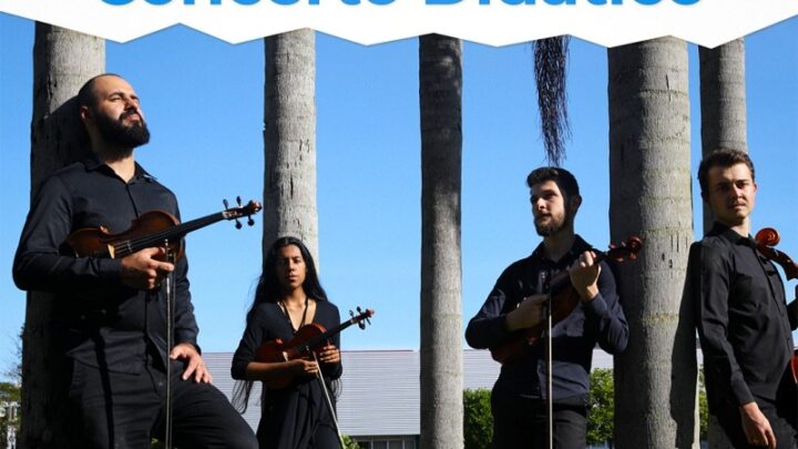 Museu da Música recebe Concerto Didático com Quarteto da UDESC
