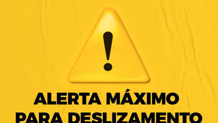 Defesa Civil de Timbó emite novo alerta máximo para mais chuvas e deslizamentos
