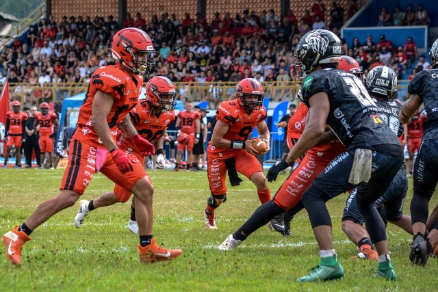 Final de Campeonato Nacional de Futebol Americano, entre T-Rex e Atlético Mineiro, será em Timbó