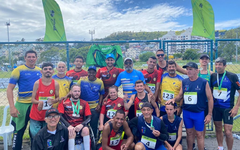 Itajaí soma 28 medalhas no Meeting Paraliáctico de  Atletismo, em Florianópolis