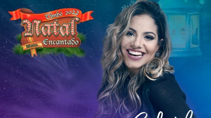 Timbó recebe a cantora gospel Gabriela Rocha neste sábado