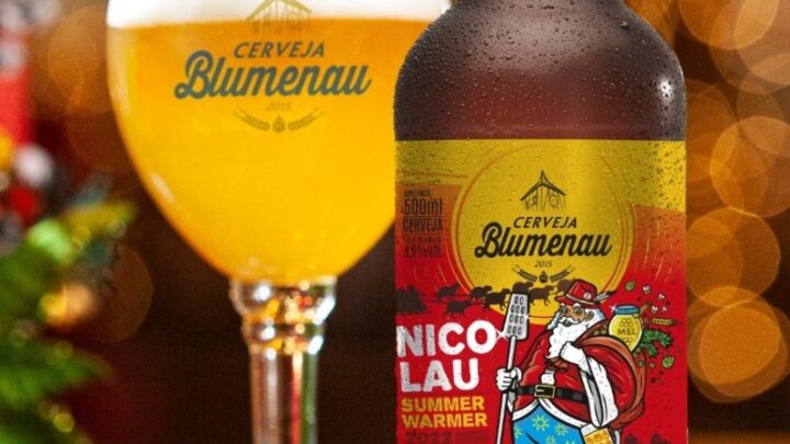 Cervejaria de Blumenau (SC) cria rótulo inspirado no Natal brasileiro e nos panetones tradicionais da época
