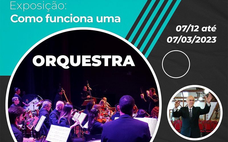 Timbó – Museu da Música promove exposição sobre como funciona uma orquestra