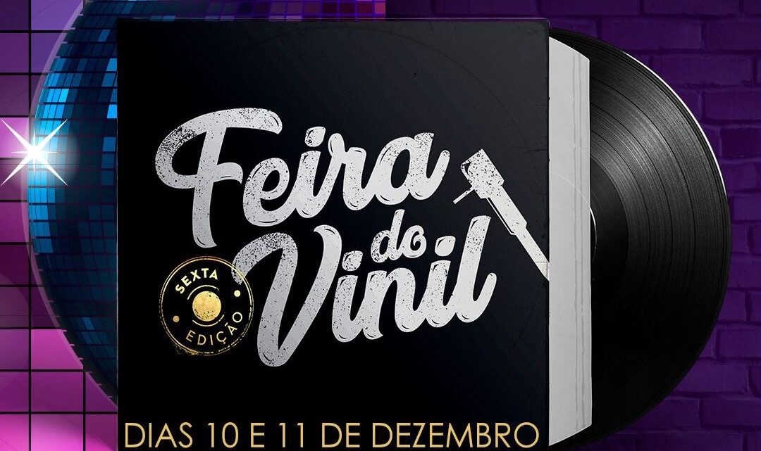 Feira do Vinil do Norte Shopping terá cerca de 3 mil discos, games e colecionáveis