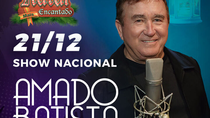 Timbó recebe Amado Batista na próxima quarta-feira