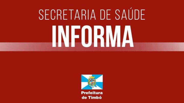 Timbó – USF Vila Germer estará fechada na tarde desta quarta-feira