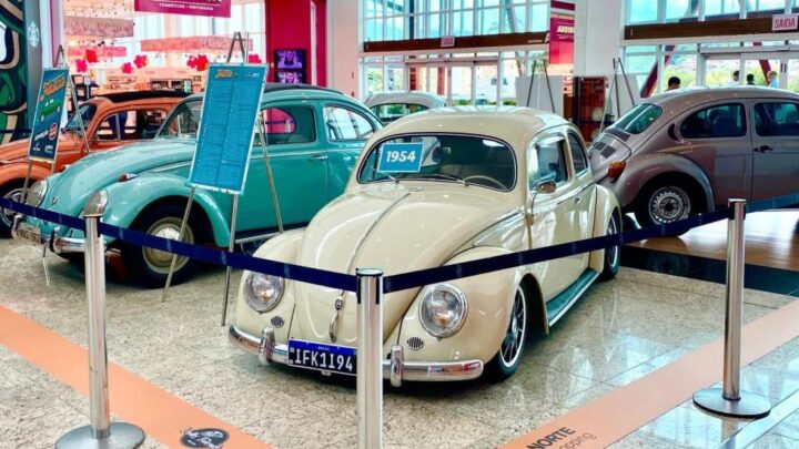 Norte Shopping comemora Dia Nacional do Fusca com exposição e encontro de colecionadores