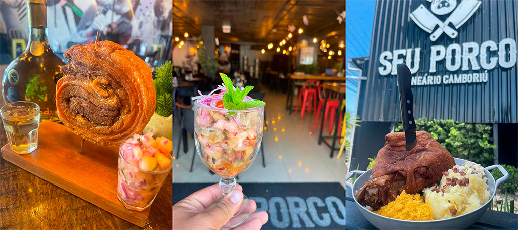 Ceviche de porco, sorvete de bacon e outras inovações: Seu Porco lança novo cardápio em Blumenau e Timbó Ceviche de porco, sorvete de bacon e outras inovações: Seu Porco lança novo cardápio em Blumenau e Timbó