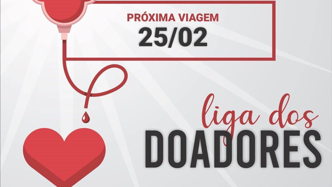 Ascurra – No próximo sábado tem liga dos doadores! Ascurra – No próximo sábado tem liga dos doadores!