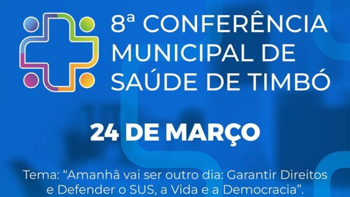 Timbó – Conferência que discute melhorias na Saúde aguarda propostas da população
