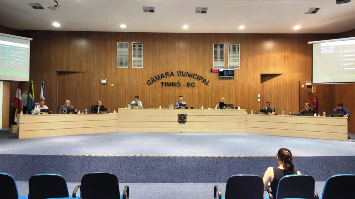 Câmara de Timbó – Vereadores realizam segunda Sessão Ordinária do ano com votação de projeto