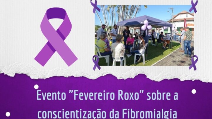 Anfibro e Secretaria de Saúde de Indaial realizam evento sobre a conscientização da síndrome da Fibromialgia