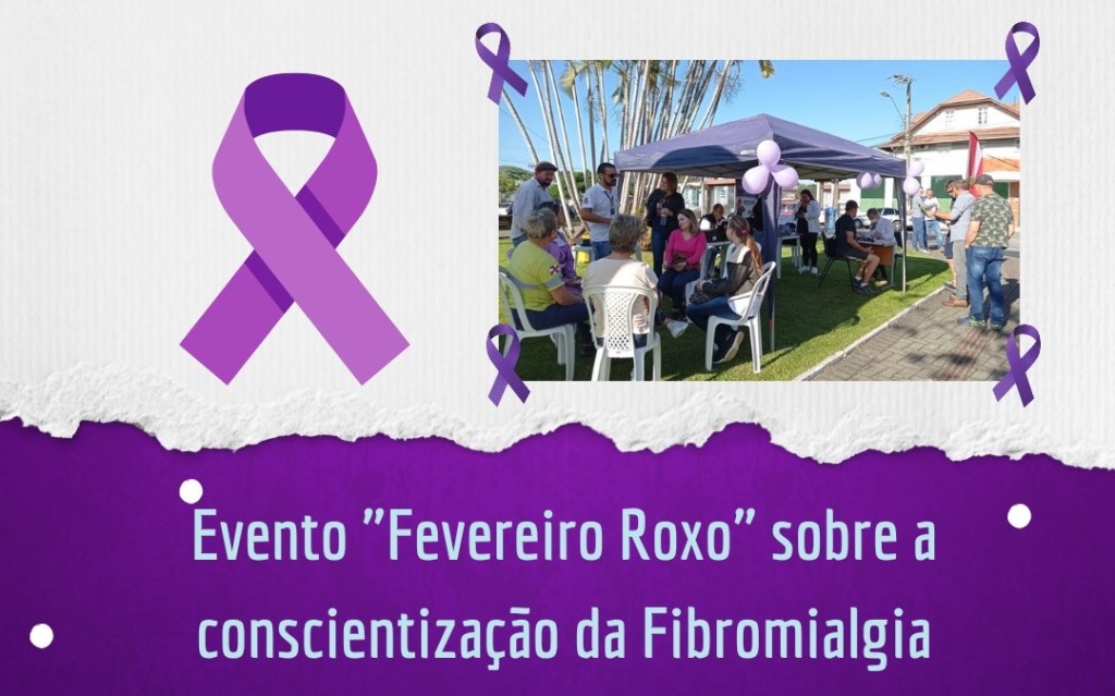 Anfibro e Secretaria de Saúde de Indaial realizam evento sobre a conscientização da síndrome da Fibromialgia