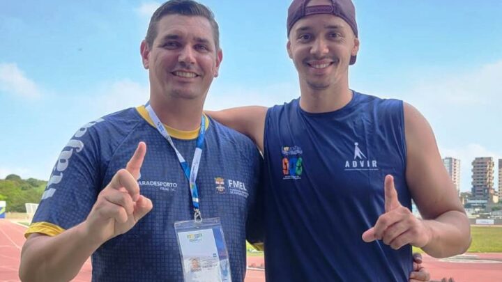 Atleta de Itajai e ouro no Open Internacional de Atletismo Paralimpico