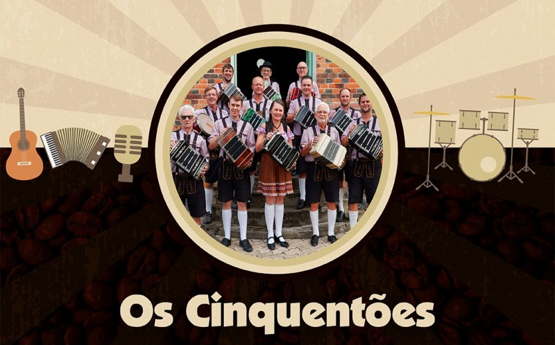 Timbó – Café Musical com Os Cinquentões é dia 19 de março