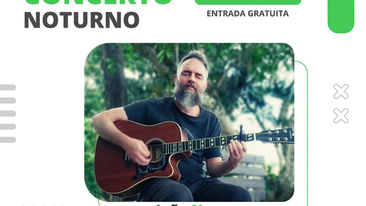 Concerto Noturno com João Neumann acontece dia 26 de março