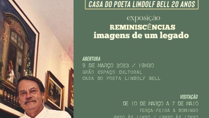 Timbó – Casa do Poeta promove exposição “Reminiscências – imagens de um legado”