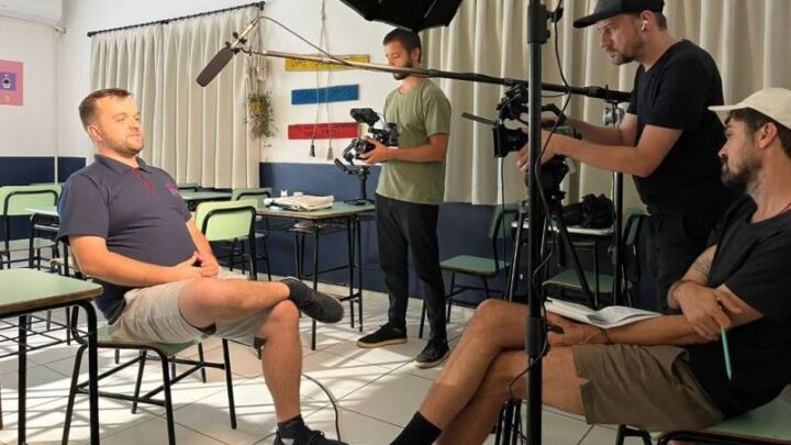 Escola de Timbó será destaque nacional no programa Domingão com Huck