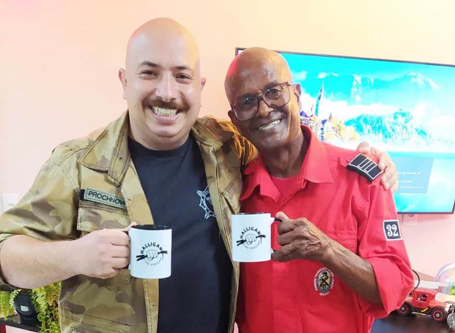 Halligan, o Podcast que fala da rotina e adrenalina da vida de um