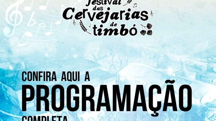Confira a programação musical do Festival das Cervejarias de Timbó
