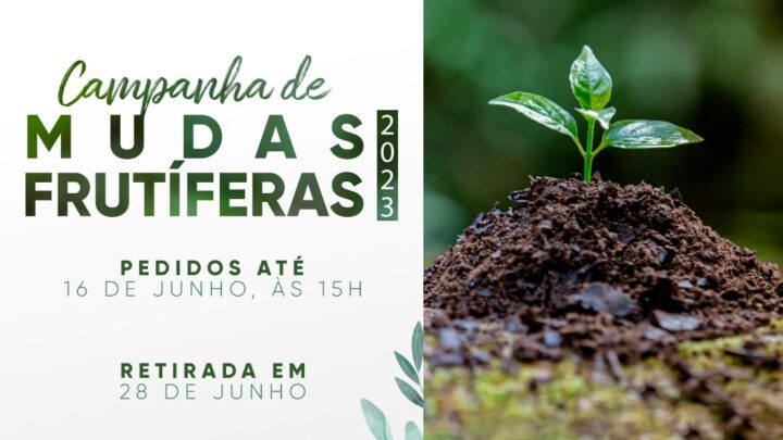 Prefeitura de Timbó inicia Campanha de Frutíferas 2023