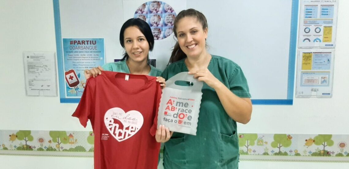 #PARTIUDOARSANGUE estimula a doação voluntária